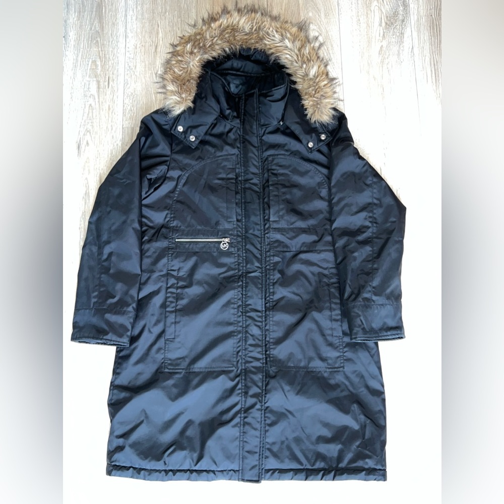 Michael Kors Winter Jacket- Black - Size Large